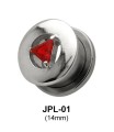  Triangle Stone Set Jewelled Tunnel JPL-01